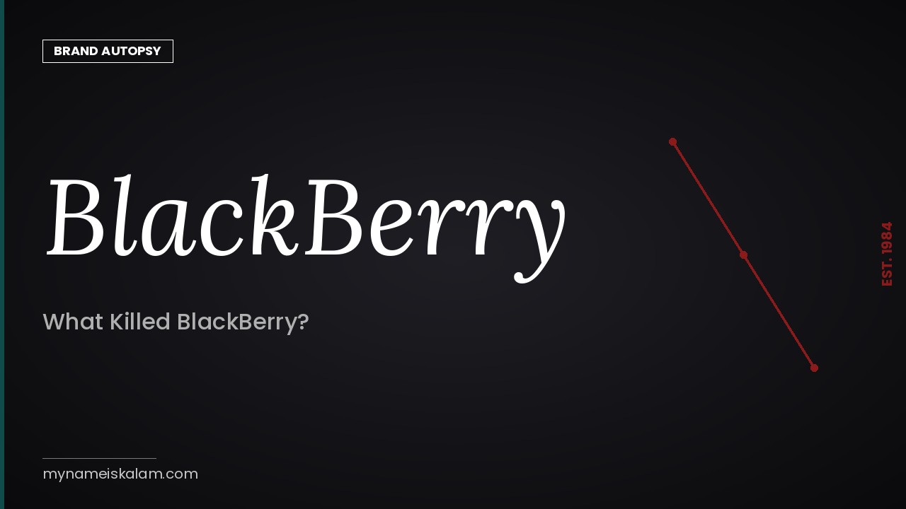 BlackBerry brand autopsy