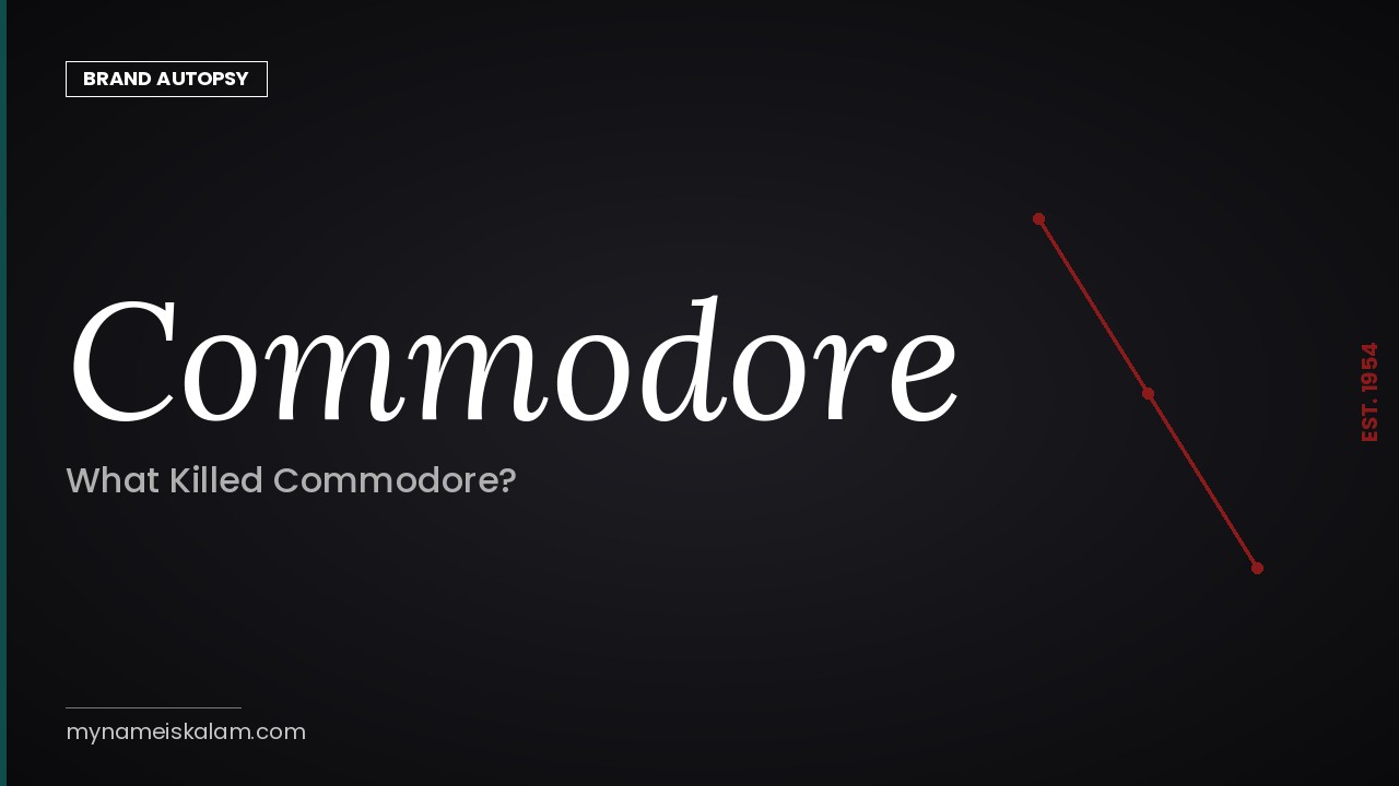 Commodore brand autopsy